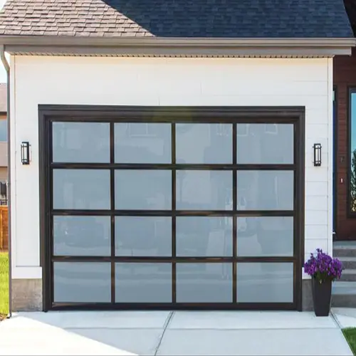 aluminum-and-glass-garage-door