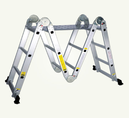 Triple Section Aluminium Ladder