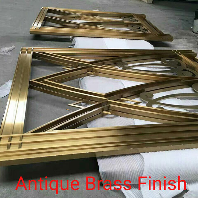 Antique Brass Finish