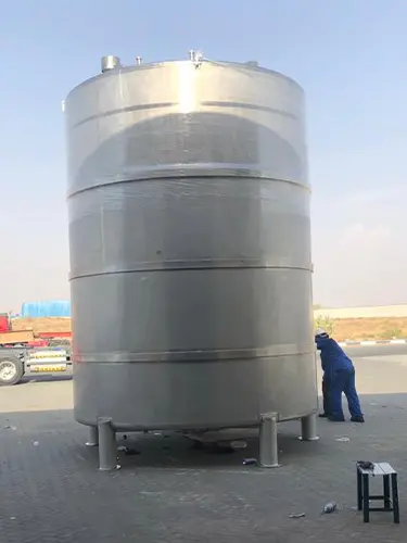 large-stainless-steel-storage-tank