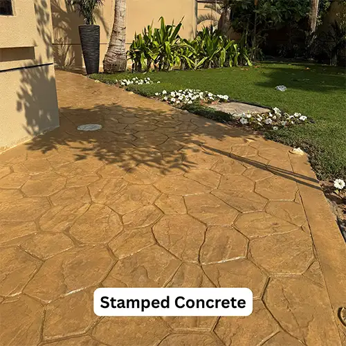 stamped-concrete