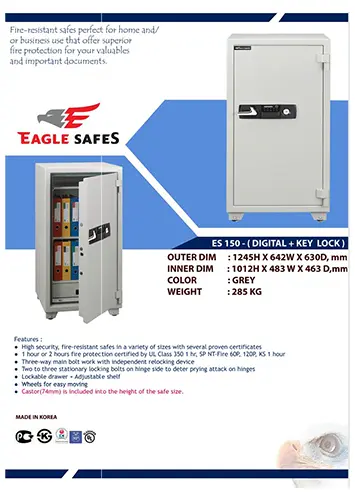 fire-resistant-safes-digital-key-lock-es-150