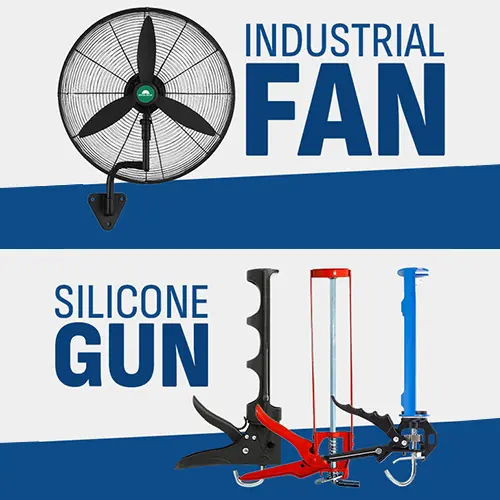 industrial-fan-and-silicone-gun