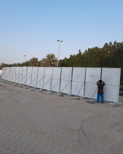 fencing-and-signboard