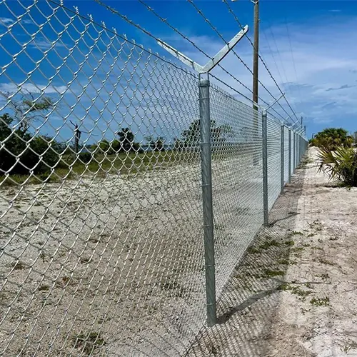 galvanized-chain-link-fence