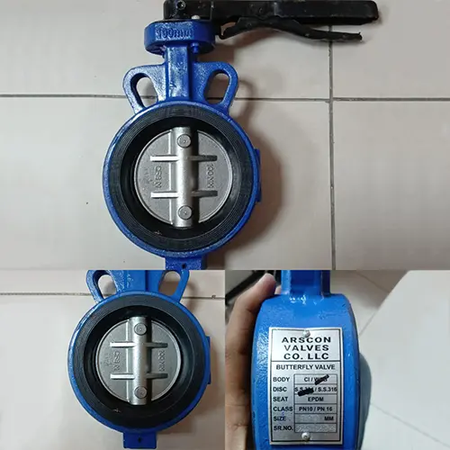 lever-operated-wafer-butterfly-valve