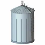 300m Flat Bottom Grain Storage Silos in the UAE