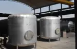 Custom Steel Vertical Storage tank in the UAE