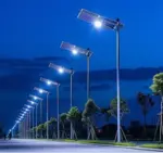 Zenome solar street light in the UAE