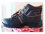 High Ankle Leather Safety Shoe