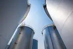 White Carbon Steel Tanks in the UAE